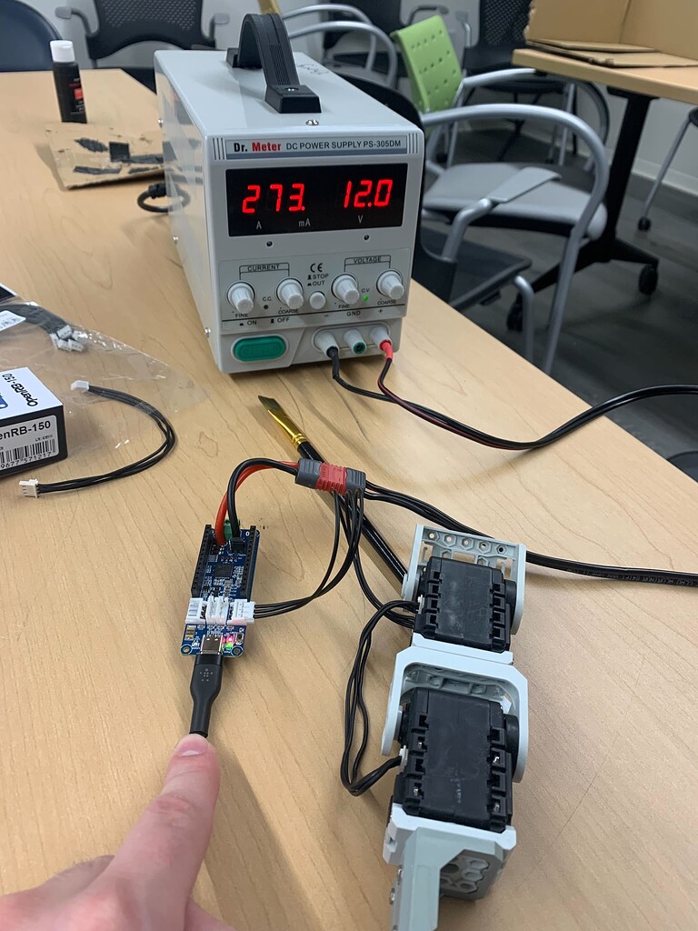 Open RB extremely hot to the touch - Technical Support - ROBOTIS