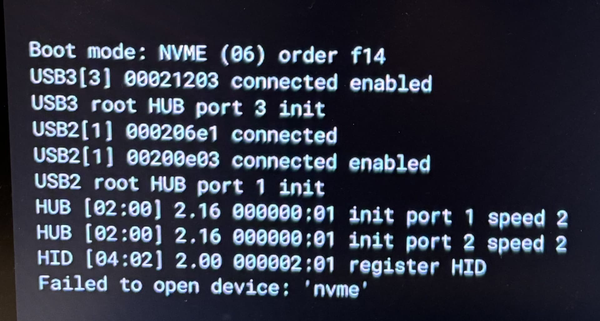 NVME_Open_Failure